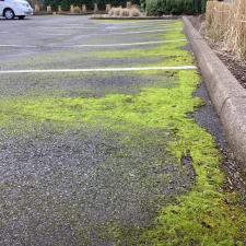 Parking lot cleaning